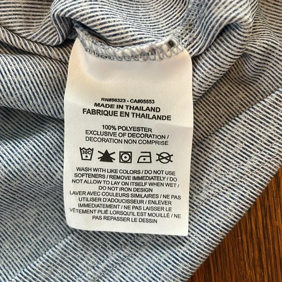 Nike Dri Fit T Racerback Tank Top Blue Medium sporty Running Outdoors athletic - Picture 7 of 8